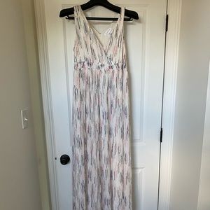 Maternity maxi dress